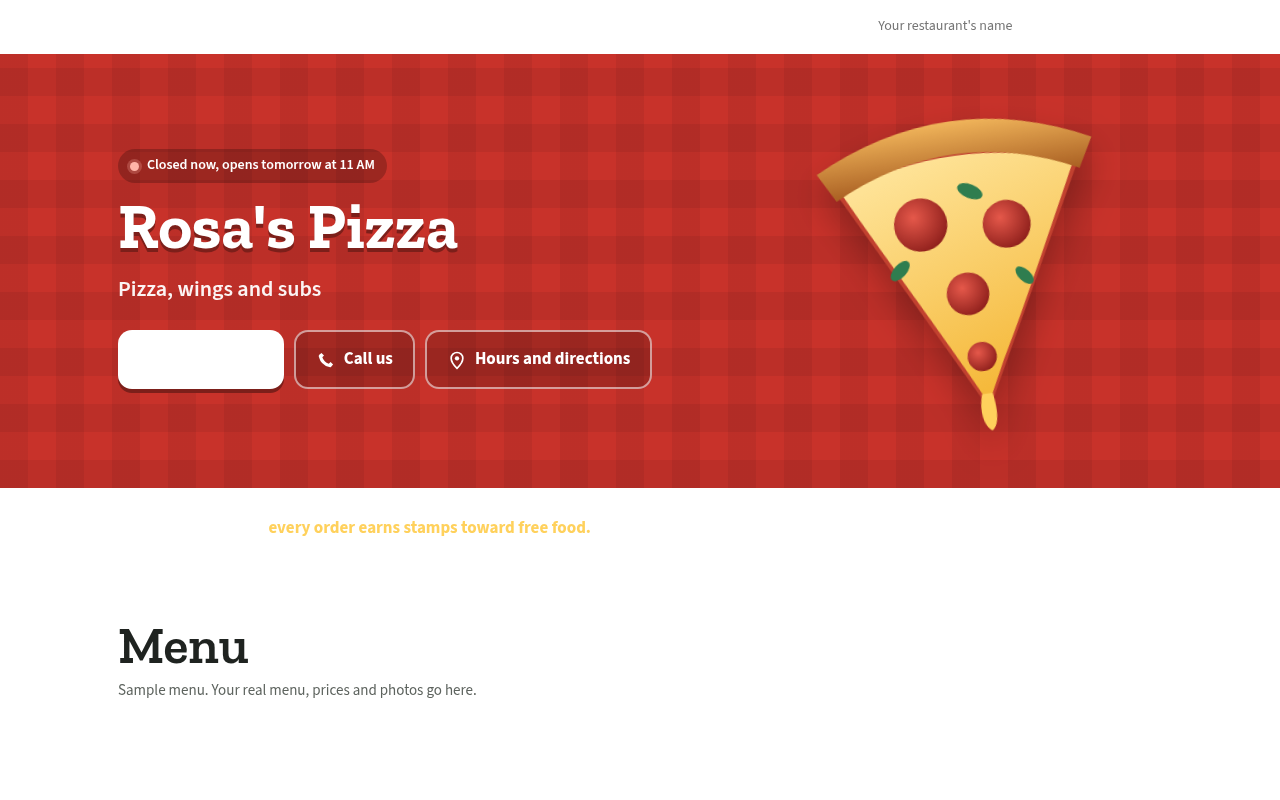 Captured during the scan: The website demo shows its main buttons as blank white boxes