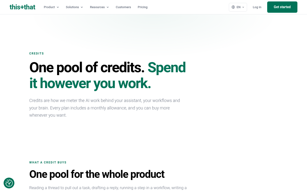 Captured during the scan: The credits page says "Examples of costs are coming" and lists no prices