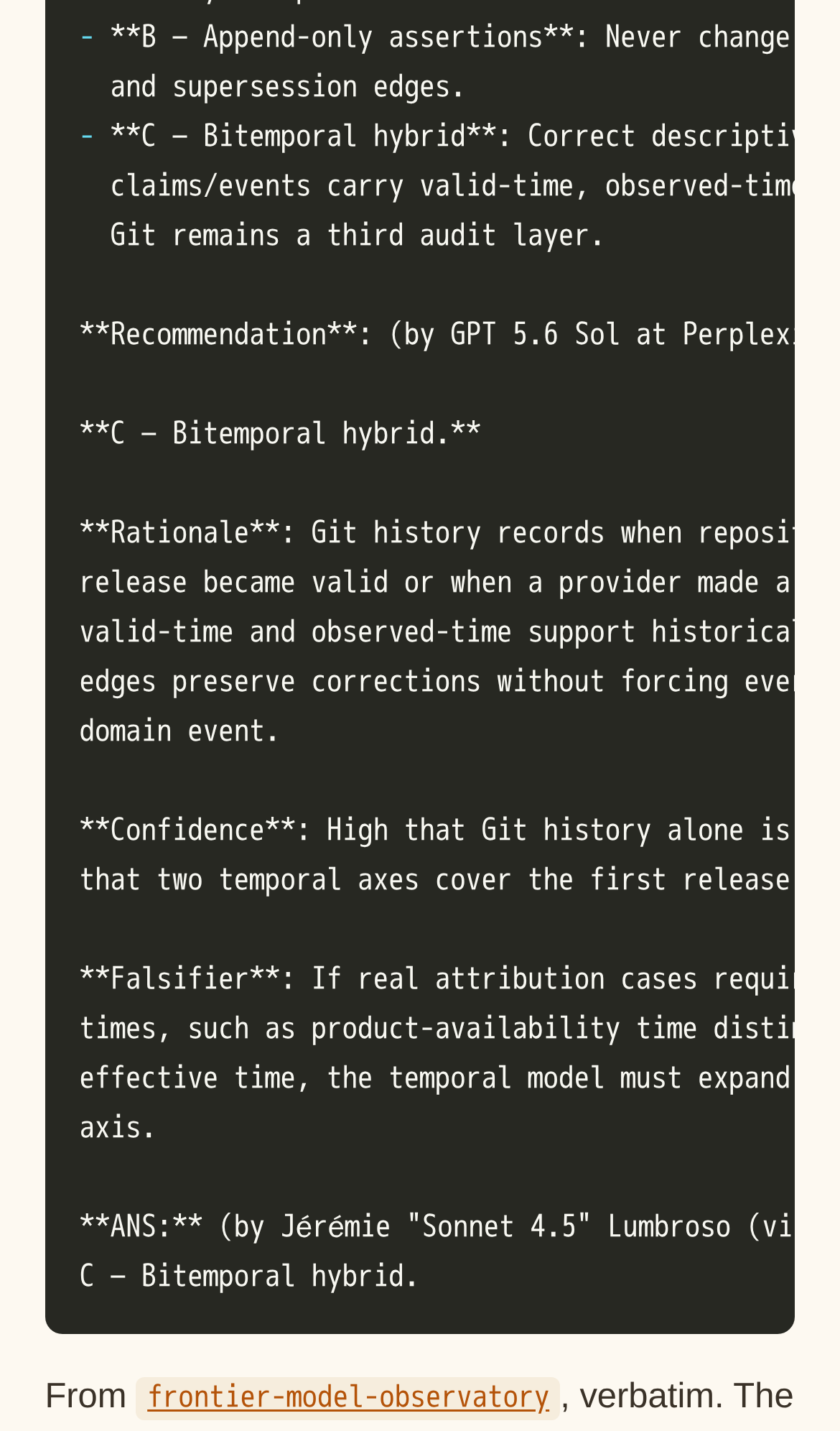 Captured during the scan: The example decision record is cut off on phones