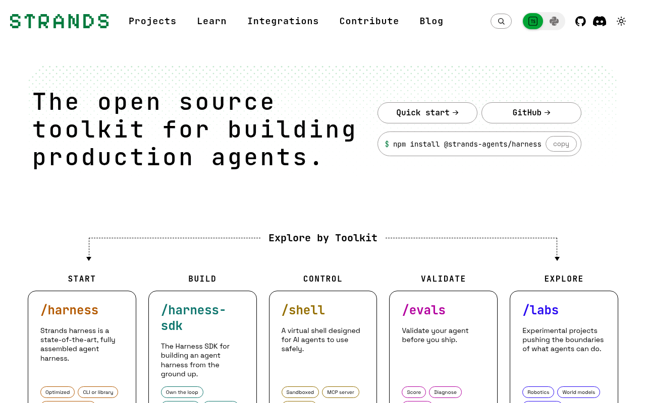 Captured during the scan: A third-party AWS script is blocked by CORS on the home page