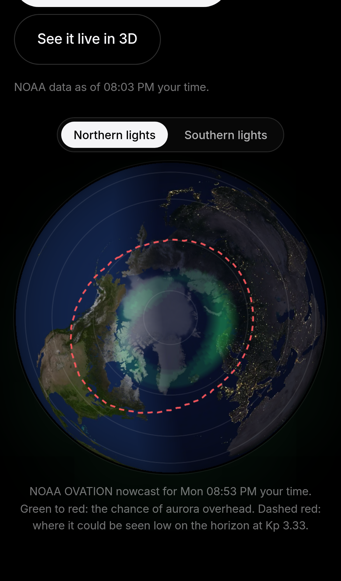 Captured during the scan: An aurora FAQ question took 6.2 seconds to open on a phone